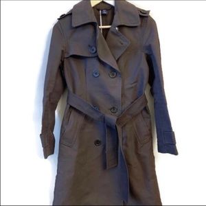 Gap Brown Cotton Trench Coat